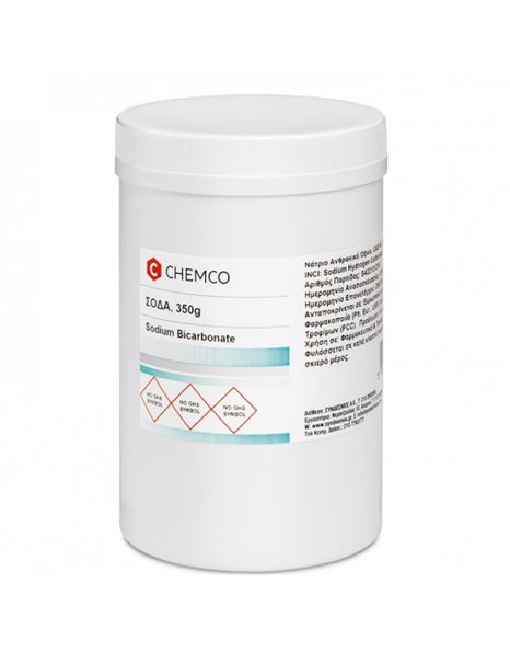 Chemco Νάτριο Ανθρακικό Όξινο - Σόδα Διτανθρακική 350gr