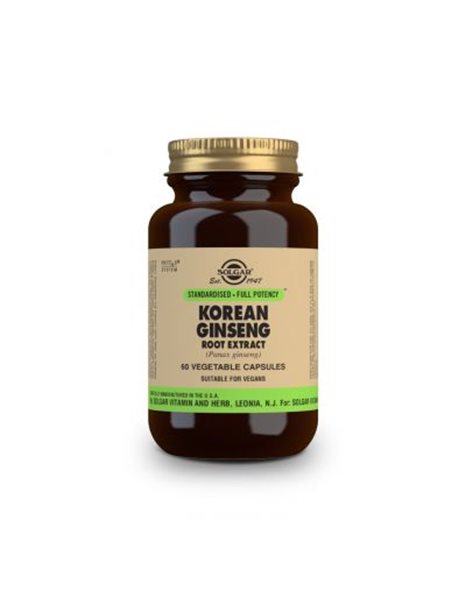 Solgar Korean Ginseng Root Extract 60Φυτικές Κάψουλες