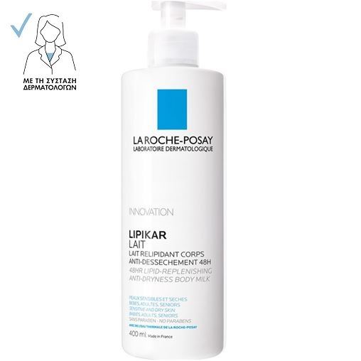 LA ROCHE POSAY LIPIKAR LAIT ΕΝΥΔΑΤΙΚΟ ΓΑΛΑΚΤΩΜΑ ΣΩΜΑΤΟΣ 400ML
