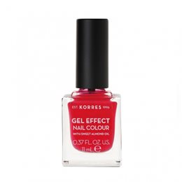KORRES ΒΕΡΝΙΚΙ ΝΥΧΙΩΝ 19 GEL EFFECT  WATERMELON 11ML KORRES Βερνίκια Νυχιών
