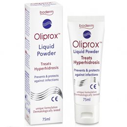 Boderm Oliprox Liquid Powder Υγρή Πούδρα Κατά Της Υπεριδρωσίας,75ml OLIPROX Αποσμητικά