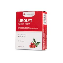 Συμπλήρωμα Διατροφής με Cranberry Epsilon Health Urolyt 14 κάψουλες EPSILON HEALTH Ουροποιητικό