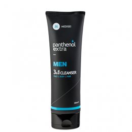 Panthenol Extra Men 3 in 1 Cleanser Καθαριστικό για Πρόσωπο/Σώμα/Μαλλιά 200ml PANTHENOL EXTRA Καθαρισμός