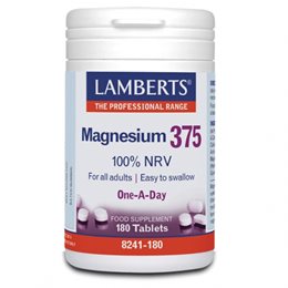 Lamberts Magnesium 375,180 tablets LAMBERTS Μέταλλα-Ιχνοστοιχεία
