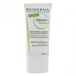 Bioderma Sebium Global Cream (30ml) - Kρέμα για εντατική θεραπεία για δέρμα με ακμή. BIODERMA Λιπαρό Δέρμα / Ακμή