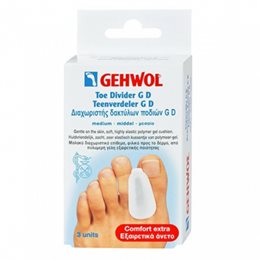 Gehwol Toe Divider GD Medium 3τμχ GEHWOL Αυτοκόλλητα Επιθέματα Μικροτραυμάτων