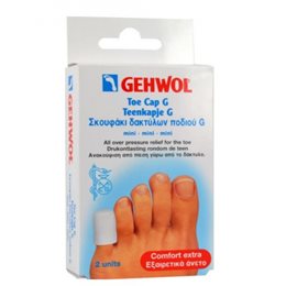 Gehwol Toe Cap G Mini 2τμχ GEHWOL Αυτοκόλλητα Επιθέματα Μικροτραυμάτων