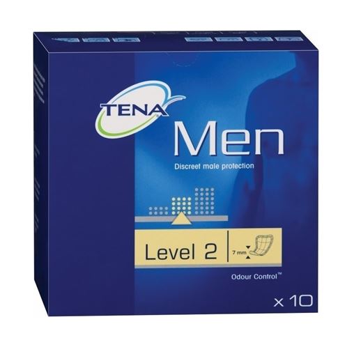 Tena Men Level 2 10τμχ - Επιθέματα ακράτειας για άνδρες