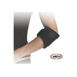 John's 120172 Tennis Elbow Strap Wrap Around Δέστρα Επικονδυλίτιδας σε Μαύρο χρώμα One Size 1τμχ JOHNS Άνω Άκρα