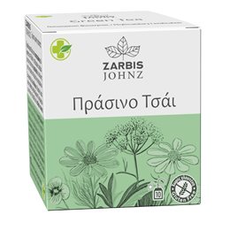 Zarbis Camoil Johnz Πράσινο Τσάι 10 Φακελάκια ΣΥΝΔΕΣΜΟΣ Ενέργεια Τόνωση