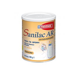 Γιώτης Γάλα σε Σκόνη Sanilac AR 0m+ 400gr SANILAC Βρεφικά Γάλατα