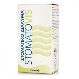 Pharmaq Stomatovis Mouthwash Αντιμικροβιακό Στοματικό Διάλυμα 200ml STOMATOVIS Στοματικά Διαλύματα