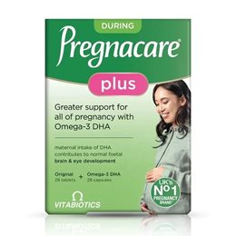 Vitabiotics Pregnacare Plus 28 ταμπλέτες & 28 κάψουλες VITABIOTICS Εγκυμοσύνη & Θηλασμός