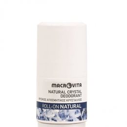 Macrovita Natural Φυσικός Αποσμητικός Κρύσταλλος Roll-On 50ml MACROVITA Αποσμητικά