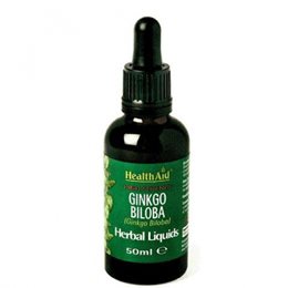 Health Aid σταγόνες Ginkgo Biloba 5000mg 50ml για κυκλοφορικό&καλή μνήμη και συγκέντρωση HEALTH AID Καρδιά & Κυκλοφορικό