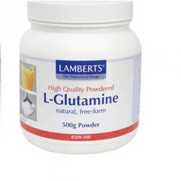 LAMBERTS L-GLUTAMINE POWDER 500GR LAMBERTS Διάφορα