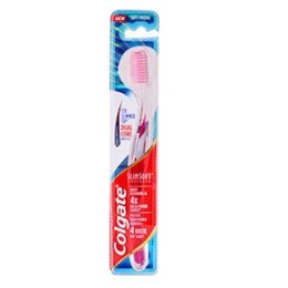 Colgate SlimSoft Advanced Soft Οδοντόβουρτσα 1τμχ,Ροζ COLGATE Οδοντόβουρτσες