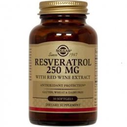 Solgar Resveratrol 250mg with Red Wine Extract 30 μαλακές κάψουλες SOLGAR Καρδιά & Κυκλοφορικό