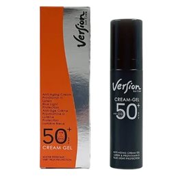 Version Sun Care Invisible Anti-Aging SPF50+ Αντηλιακή Αντιρυτιδική Cream-Gel Προσώπου 50ml  Αντηλιακά Προσώπου