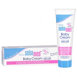 SEBAMED Baby Cream Extra Soft, Αντιερεθιστική Κρέμα για Βρέφη - 50ml SEBAMED Αλλαγή Πάνας-Ερεθισμοί