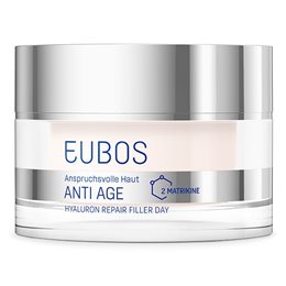 Eubos Cream Hyaluron Repair and Fill / Αντιρυτιδική Ενυδατική Κρέμα με Υαλουρονικό Οξύ, 50ml EUBOS Αντιγήρανση