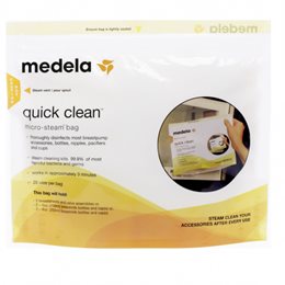 Medela Quick Clean Σακουλάκια Αποστείρωσης σε Μικροκύματα 5τμχ MEDELA Αποστειρωτές