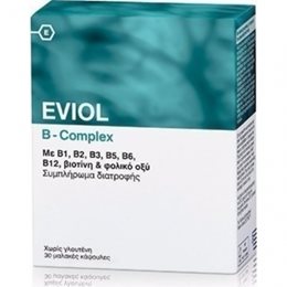 Eviol B-Complex 30 μαλακές κάψουλες EVIOL Bιταμίνη Β