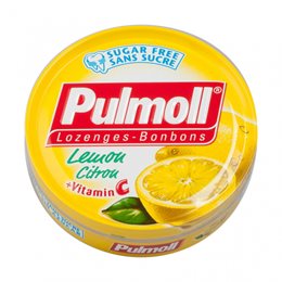 Pulmoll Καραμέλες με Λεμόνι & Βιταμίνη C 45gr PULMOLL Καραμέλες