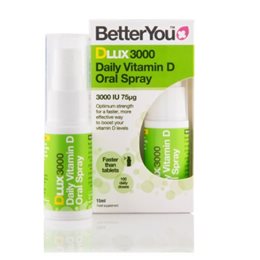 BETTER YOU DLUX 3000IU ΥΠΟΓΛΩΣΣΙΟ SPRAY D3 15ML BETTER YOU Bιταμίνη D