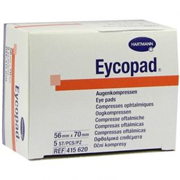 Hartmann Eycopad 56mm X 70mm 5τμχ HARTMANN Οφθαλμικά Επιθέματα