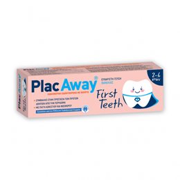 Plac Away - Παιδική Οδοντόκρεμα με Γεύση Βανίλλιας για Παιδιά 2-6 ετών 50ml PLAC AWAY Οδοντόκρεμες