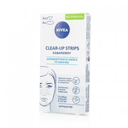 Nivea Clear-Up Strips Ταινίες Καθαρισμού για Μαύρα Στίγματα 6τμχ NIVEA Λιπαρό Δέρμα / Ακμή