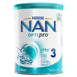 Nestle Γάλα σε Σκόνη Nan Optipro 3 12m+ 400gr NESTLE Βρεφικά Γάλατα