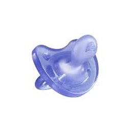 Chicco Physio Soft Πιπίλα Σιλικόνη για Ηλικίες 16-36m Μωβ, 1τμχ CHICCO Πιπίλες
