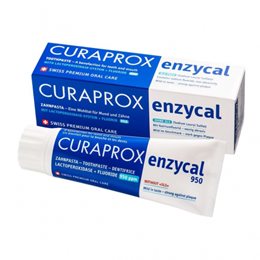 Curaprox Enzycal 950 Ppm 75ml - Οδοντόπαστα Με Ένζυμα & Φθόριο Χωρίς SLS CURAPROX Οδοντόκρεμες