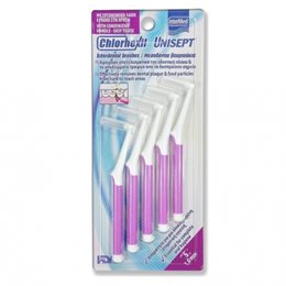 Intermed Chlorhexil Interdental Brushes Μεσοδόντια Βουρτσάκια S 1.0 mm, 5τμχ INTERMED Μεσοδόντια Βουρτσάκια