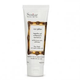 Sostar "To Γάλα" Face Wash Gel Προσώπου & Ματιών 150ml ΤΟ ΓΑΛΑ Ενυδάτωση