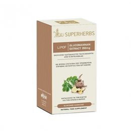 Amhes Nutraceuticals Glucomannan Lipof 90 κάψουλες JOHN NOA Αδυνάτισμα