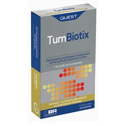 Quest TumBiotix Συμπλήρωμα Διατροφής για Το Έντερο,30caps QUEST Στομάχι-Έντερο