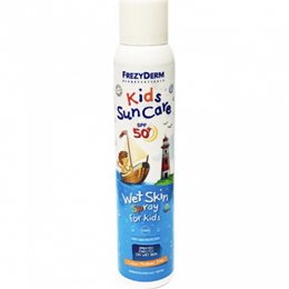 FREZYDERM Kids Sun Care Wet Skin Spray SPF50 200ml FREZYDERM Αντηλιακή Προστασία