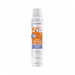 FREZYDERM Sun Screen Invisible Spray for Face & Body SPF50 200ml FREZYDERM Αντηλιακά Προσώπου