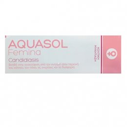 Minerva Pharmaceuticals Aquasol Femina Candidiasis Cream Gel 30ml Γυναικεία Υγιεινή AQUASOL Κολπικές Αγωγές
