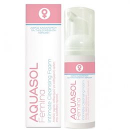 Minerva Pharmaceuticals Aquasol Femina Intimate Cleansing 40ml AQUASOL Καθαρισμός-Φροντίδα