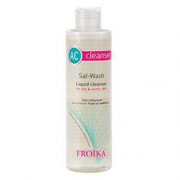 Froika, AC Sal Wash Cleanser, Υγρό Καθαρισμού-Λιπαρό Δέρμα Με Προβλήματα, 200ml FROIKA Καθαρισμός