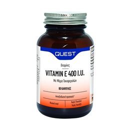 Quest Vitamin E 400 IU mixed tocopherols, 30 κάψουλες QUEST Bιταμίνη E