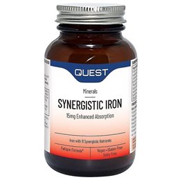 QUEST SYNERGISTIC IRON 30TABS 15mg QUEST Μέταλλα-Ιχνοστοιχεία
