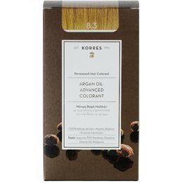 KORRES Argan Oil Advanced Colorant 8.3 Ξανθό Ανοιχτό Μελί KORRES Βαφές Μαλλιών