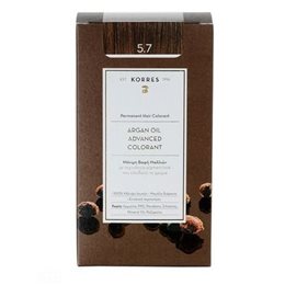 KORRES Argan Oil Advanced Colorant 5.7 Σοκολατί KORRES Βαφές Μαλλιών
