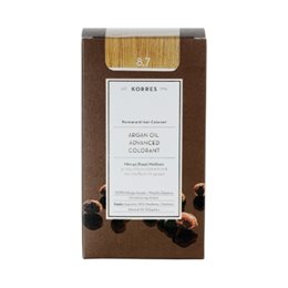 Korres Argan Oil Advanced Colorant 8.7 Καραμέλα KORRES Βαφές Μαλλιών