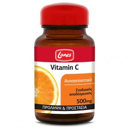Lanes vitamin c 500mg 30 ταμπλέτες LANES Bιταμίνη C